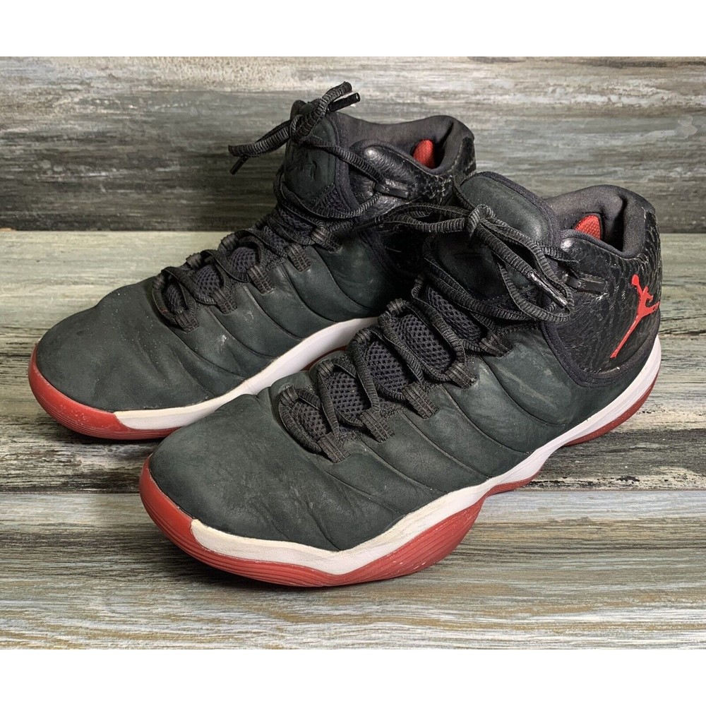 AIR JORDAN SUPER.FLY 2017 (921203-001) BLACK/UNIVERSITY RED-WHITE MEN’S 12
